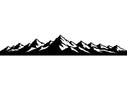 Endless Mountain Horizons Silhouette, a Graphic by musafir_fashion (Thumbnail 6 of 14)