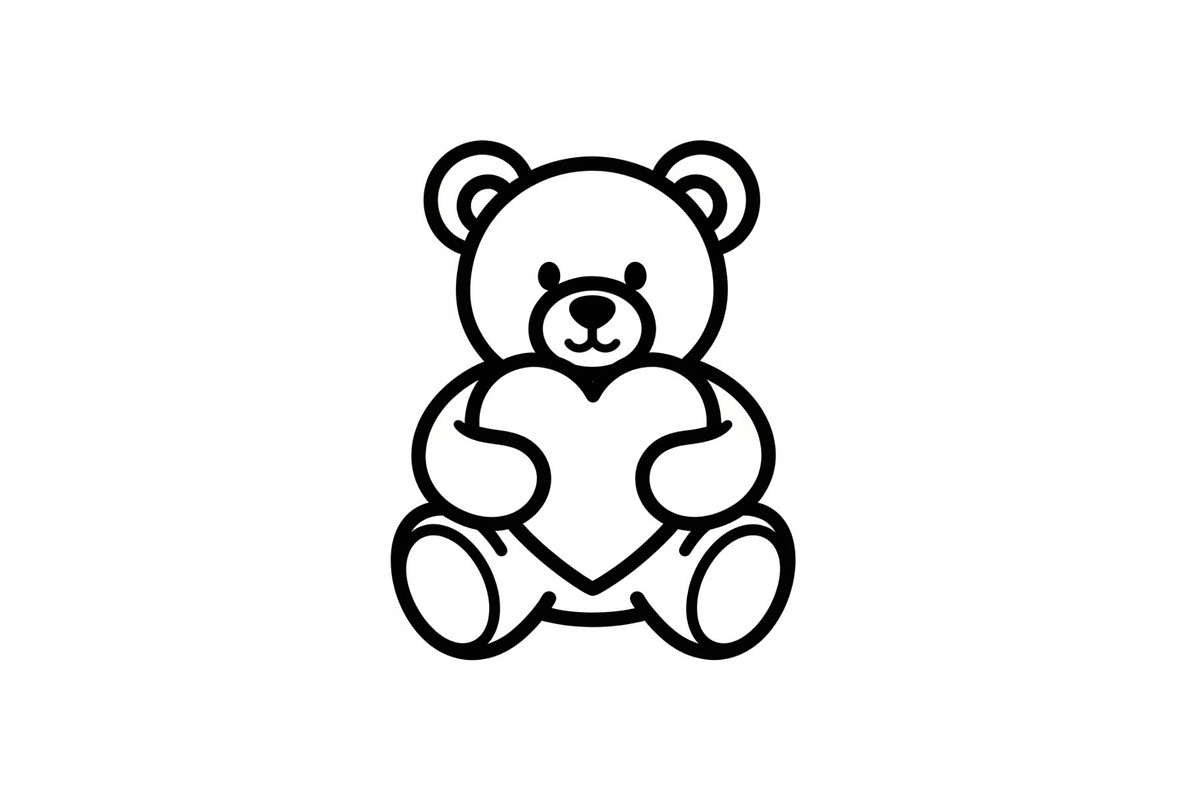 Cute Teddy Bear Love Vector Bundle, an Illustration by Designs_River (Photo 49 of 51)