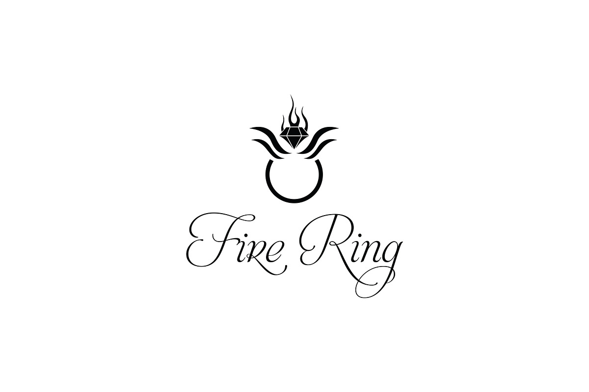 Fire Ring Logo, a Branding & Logo Template by Midgardians (Photo 2 of 4)