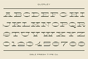 Quirley: A Western Slab Serif Font, a Slab Serif Font by DeliFreshTypeCo. (Thumbnail 2 of 7)