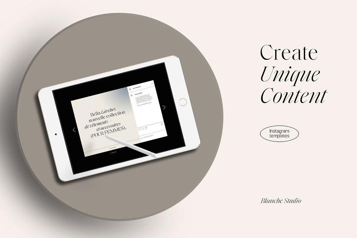 Brands Social Media Pack, a Social Media Template by BlancheStudio (Photo 9 of 9)