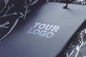 Price Tag Logo Mockup Psd