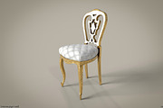 Vintage furniture set_4, a Furniture 3D Model by Snji | 3D Models (Thumbnail 4 of 15)
