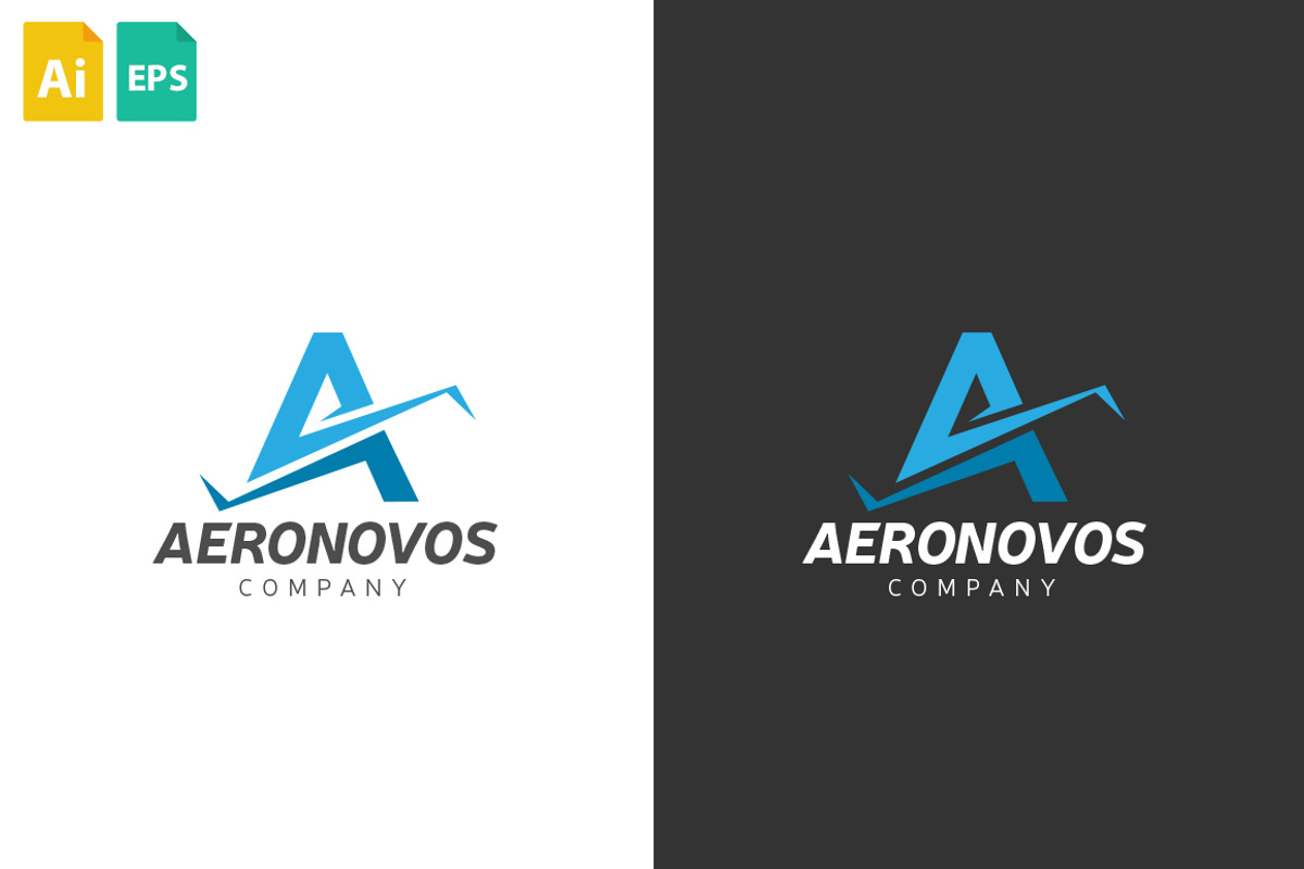 Aeronovos Logo, a Branding & Logo Template by Schneider Design Store (Photo 2 of 2)