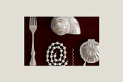 TREASURES OF THE SEA burgundy mockup, a Household Mockup by Stykke Studio (Thumbnail 4 of 9)