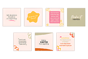 Instagram Quotes Canva Template, a Presentation Template by Ink Gallery (Thumbnail 2 of 6)