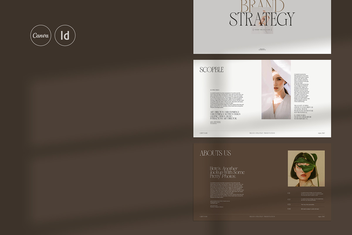 Expo | Brand Strategy, a Branding & Logo Template by creathrivestudio (Photo 8 of 13)
