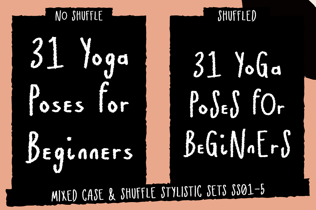 Yogafree Handmade Font, a Handwritten Font by Maker Fonts (Photo 9 of 13)