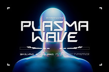 Plasmawave - Futuristic Typeface