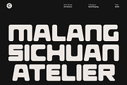 CS Atreon – Bold Display Font, a Sans Serif Font by Craft Supply Co. (Thumbnail 5 of 8)