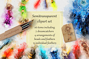 Boho Dreamcatcher Clipart, an Illustration by PaperAndCrayons (Thumbnail 2 of 6)