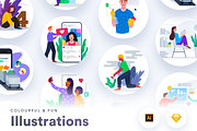 Colourful & Fun Illustrations, an Illustration by Nimart (Thumbnail 1 of 9)