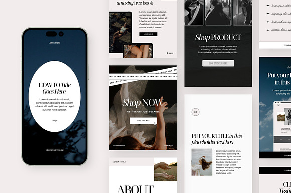 Nyx Social Media Templates preview 7
