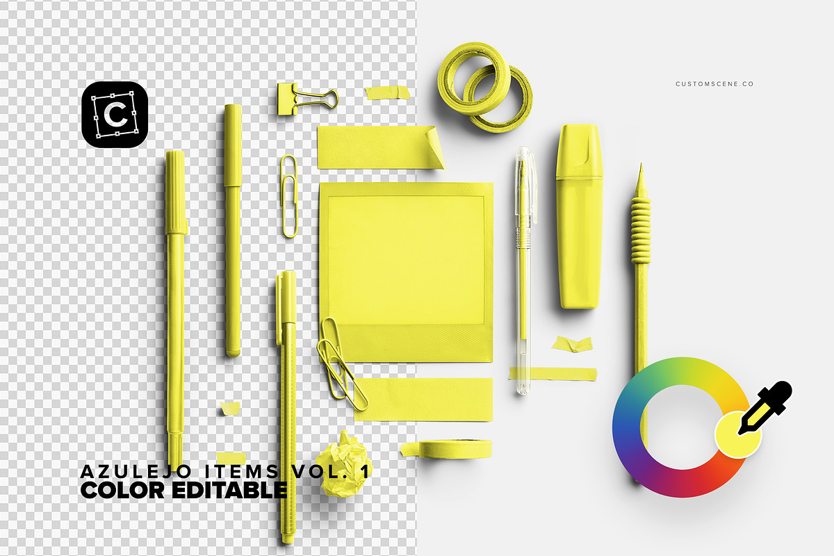 Planner & Desks Elements, a Product Mockup by Custom Scene (Photo 4 of 7)