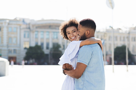 Happy african-american couple, a Person Photo by Prostock-Studio