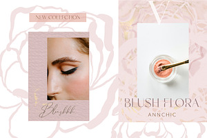 Blush Chic Backgrounds & Florals