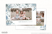 Christmas Card Template CC307, a Card Template by OtoStudio (Thumbnail 1 of 2)
