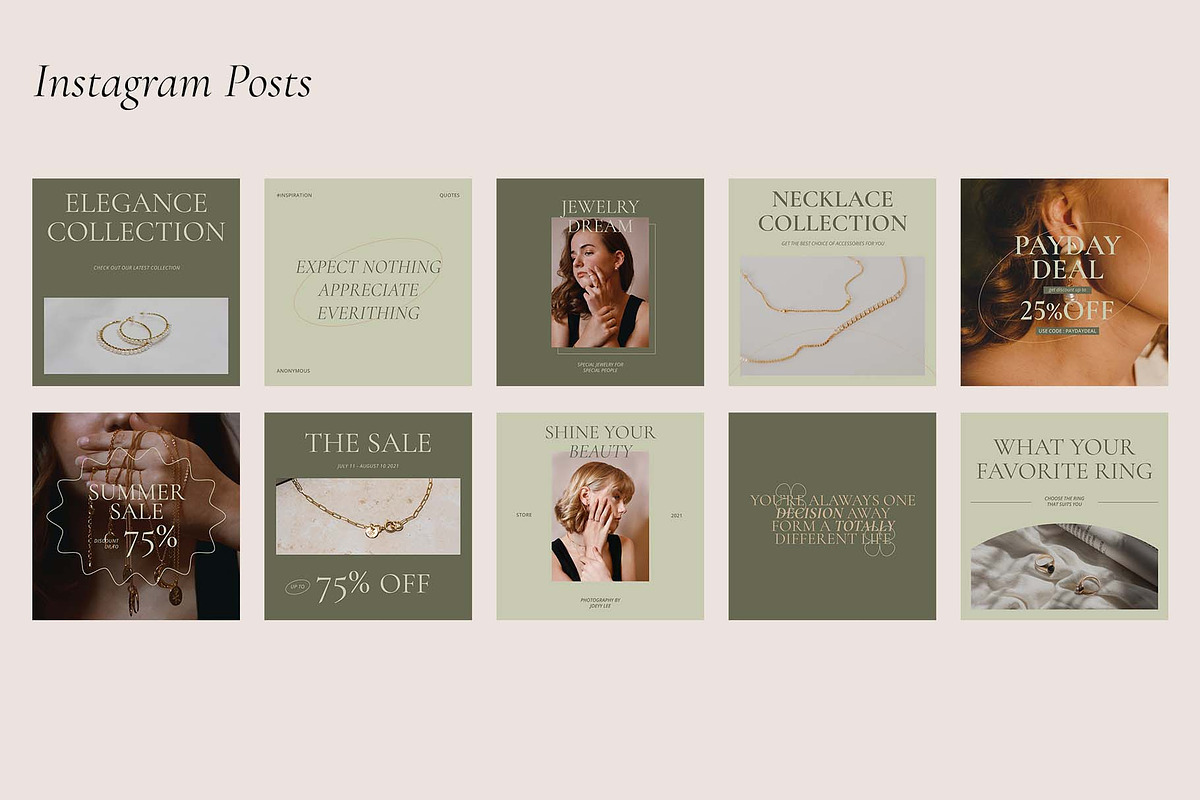 Seagrape - Instagram Template, a Social Media Template by Product Experience (Photo 4 of 10)