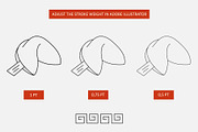 Lunar New Year line icon set, an Outline Icon by NatalieArtShop (Thumbnail 9 of 11)
