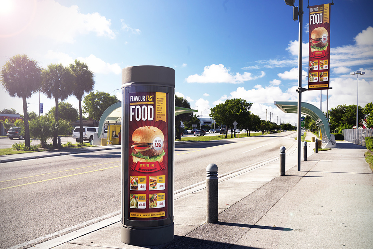 Urban Poster Mockup, a Print Template by MahmoudRafik (Photo 8 of 12)