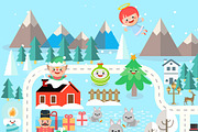 Xmasland Christmas poster design, a Flyer Template by www.lemongraphic.design (Thumbnail 3 of 6)