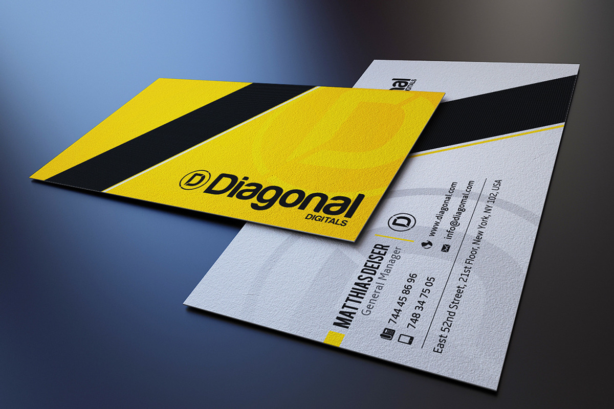 Modern Business Card, a Business Card Template by Marvel (Photo 2 of 4)