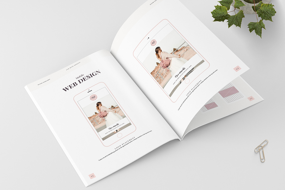 Design & Brand Guidelines, a Brochure Template by Imagination Area (Photo 15 of 21)