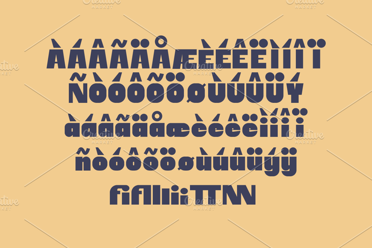 Nandour Fun Pop Sans Font, a Sans Serif Font by Artiveko (Photo 4 of 6)