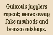 CS Gleam Drawn, a Serif Font by Craft Supply Co. (Thumbnail 7 of 8)