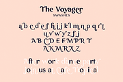 The Voyager ligature font, a Sans Serif Font by Ana's Fonts (Thumbnail 12 of 12)