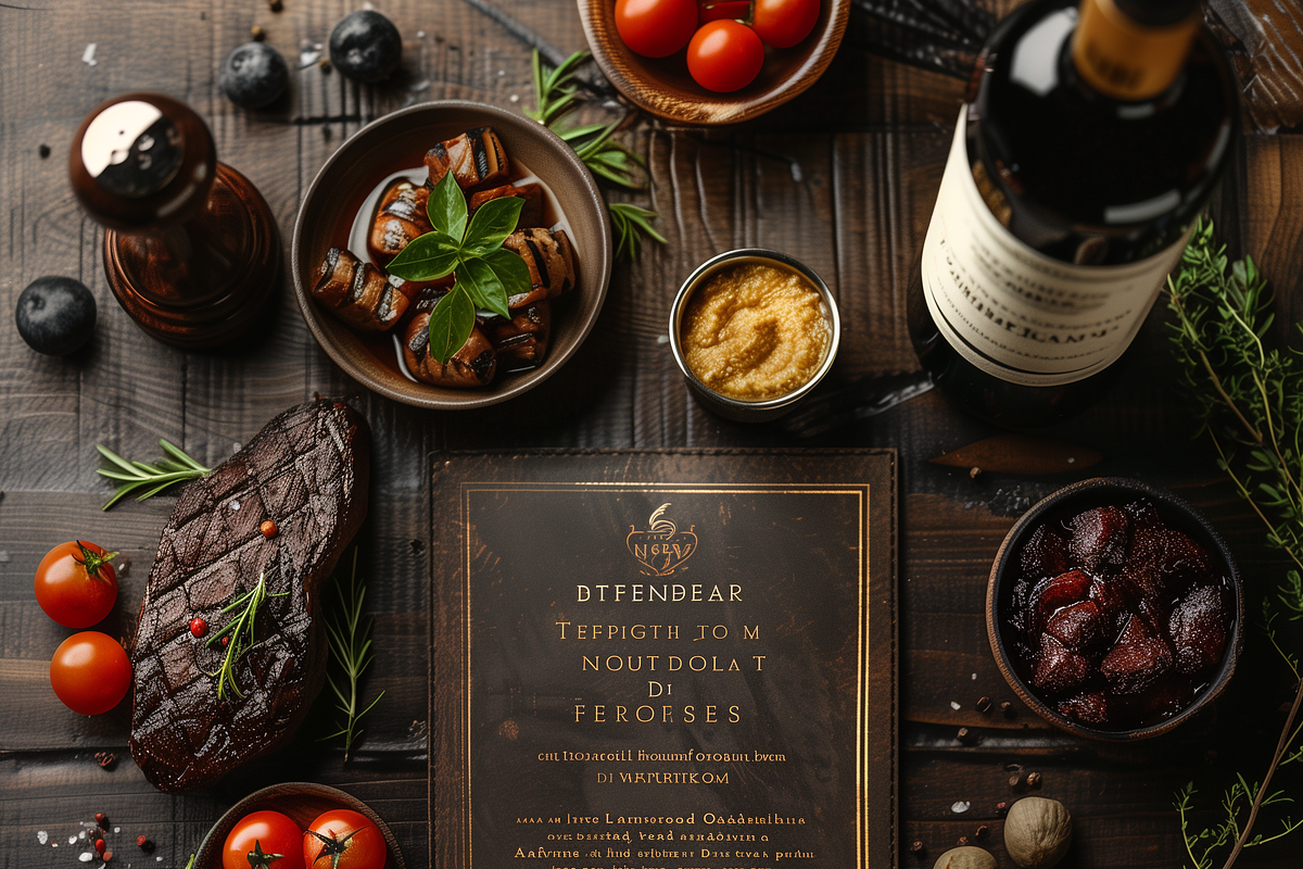 Speisekarten Vorlagen Steakhouse, a Brochure Template by Magic Market (Photo 1 of 4)