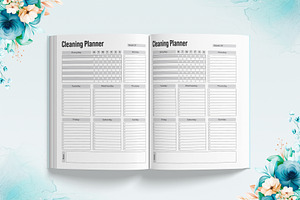 Editable Cleaning Planner