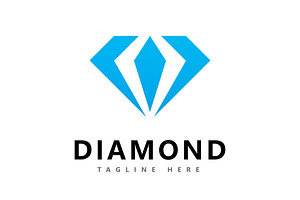 Diamond logo vector design template, a Graphic by T.Vooka