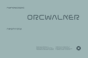 Osrega Tech Font, a Sans Serif Font by baqoos (Thumbnail 4 of 7)