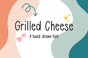 Grilled Cheese Handwriting Font