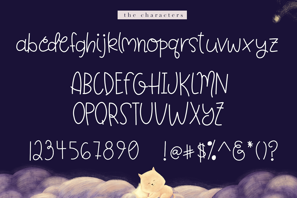 Fairytale - Cute Handwritten Font, a Script Font by KA Designs (Photo 9 of 9)