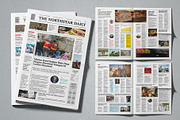 Editorial Tabloid Template, a Magazine Template by Oshin Design (Thumbnail 4 of 5)