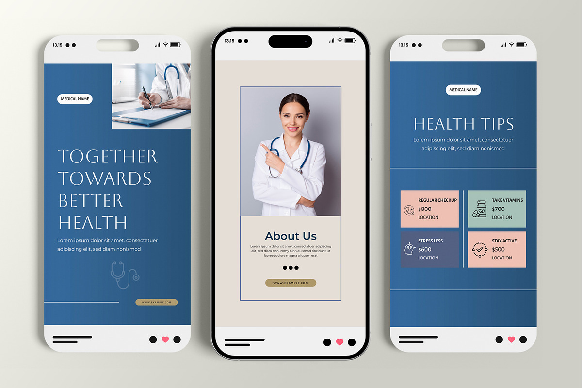 Medical Social Media Story Post