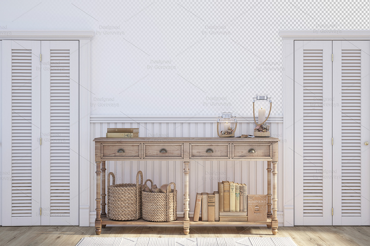 Interior Mockup, Mudroom Mockup, a Product Mockup by Designed By Gorovaya (Photo 2 of 7)