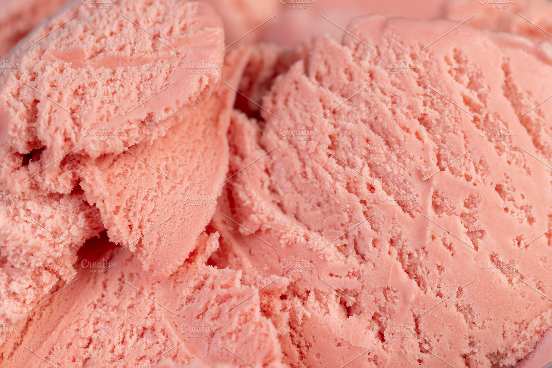 raspberry ice cream in a glass, sweet frozen red ice cream with raspberry flavo, a Photo by rsoollAI