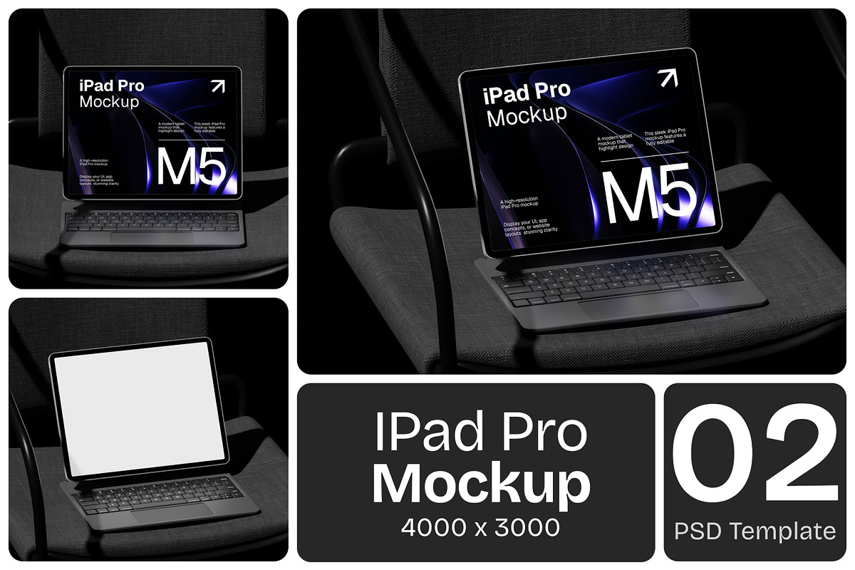 High Quality iPad Pro Mockup, an iPad Mockup by Permadi Creative (Photo 1 of 4)