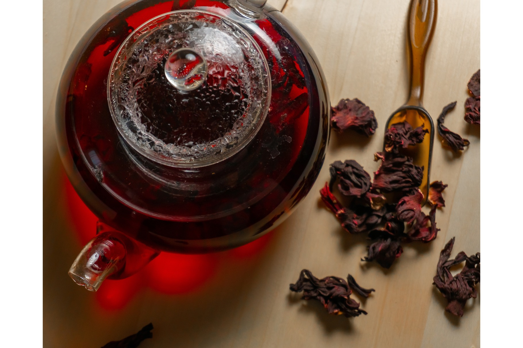 Red karkade egyptian hibiscus tea in, a Food & Drink Photo by Dmitry ...