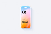iPhone 18 Pro Clay - 24 Mockups, an iPhone Mockup by Asylab (Thumbnail 10 of 54)