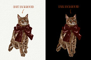 Midnight Masquerade Collection, a Decorative Illustration by divanovskaya_nv (Thumbnail 4 of 15)