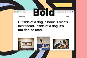 Other Bold, a Websites & App Template by Other Themes