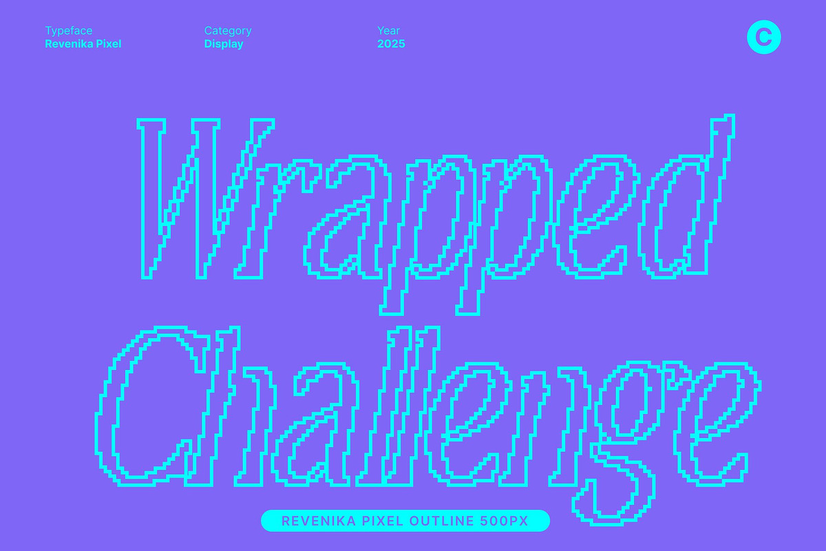 Revenika Pixel, a Sans Serif Font by Craft Supply Co. (Photo 5 of 8)
