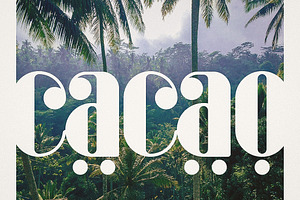 Cacao Font