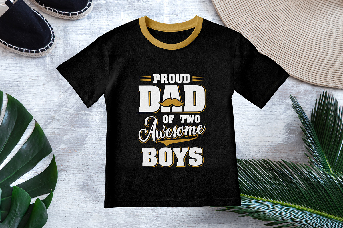Father of Boys T shirt Design, a Graphic by Vector Portal (Photo 1 of 5)