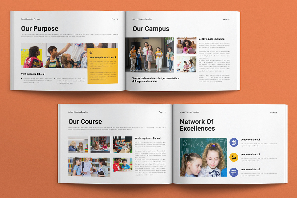 Education Template Landscape, a Brochure Template by E-Type (Photo 5 of 7)