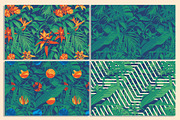 20 Seamless Tropic Patterns, a Pattern Graphic by Alexander Baidin (Thumbnail 2 of 11)